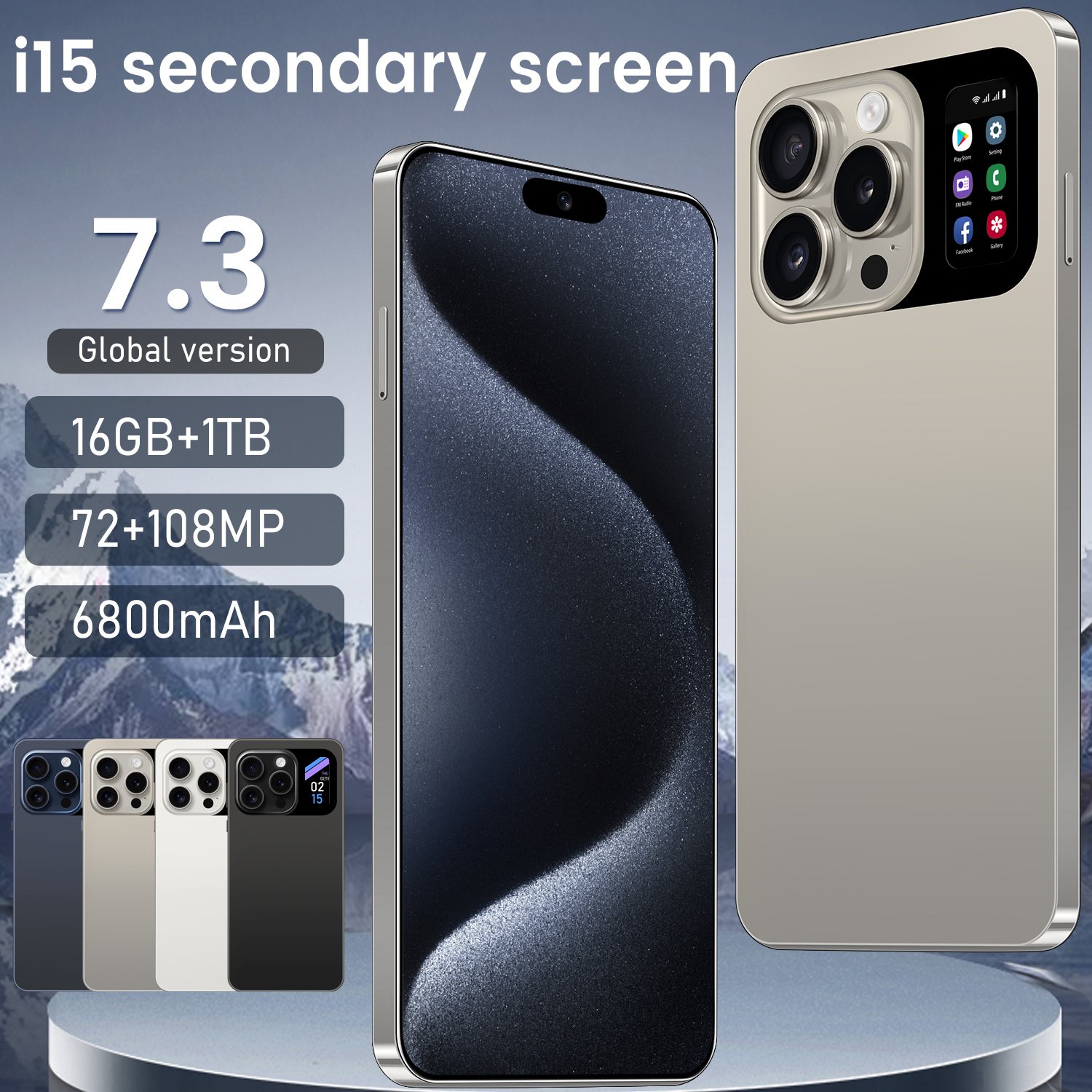 Original phones 15 Pro Max Smartphones For pro rugged 5G Dual SIM Cellphone 3G 4GMobile Phon